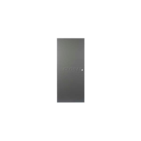 Assa Abloy CECO Hollow Steel Security Door 36"W X 84"H, 24"W X 12"H Louver, Mortise Prep, SteelCraft Hinge CHMDL3070-24X12VENTMORT-ST18GA - main